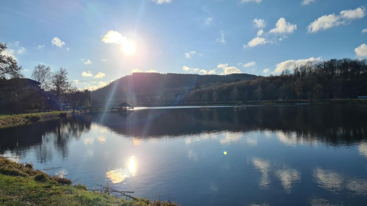 Apartament Le Salmoyard, Studio Au Bord Du Lac A Vielsalm Zewnętrze zdjęcie